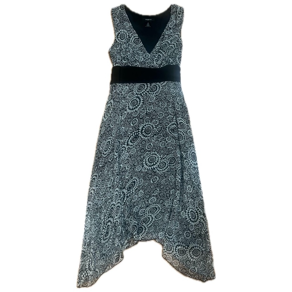 💫Vintage 100% Silk Black & White Arden B. Dress💫